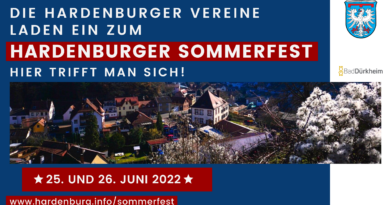 Sommerfest Hardenburg Banner